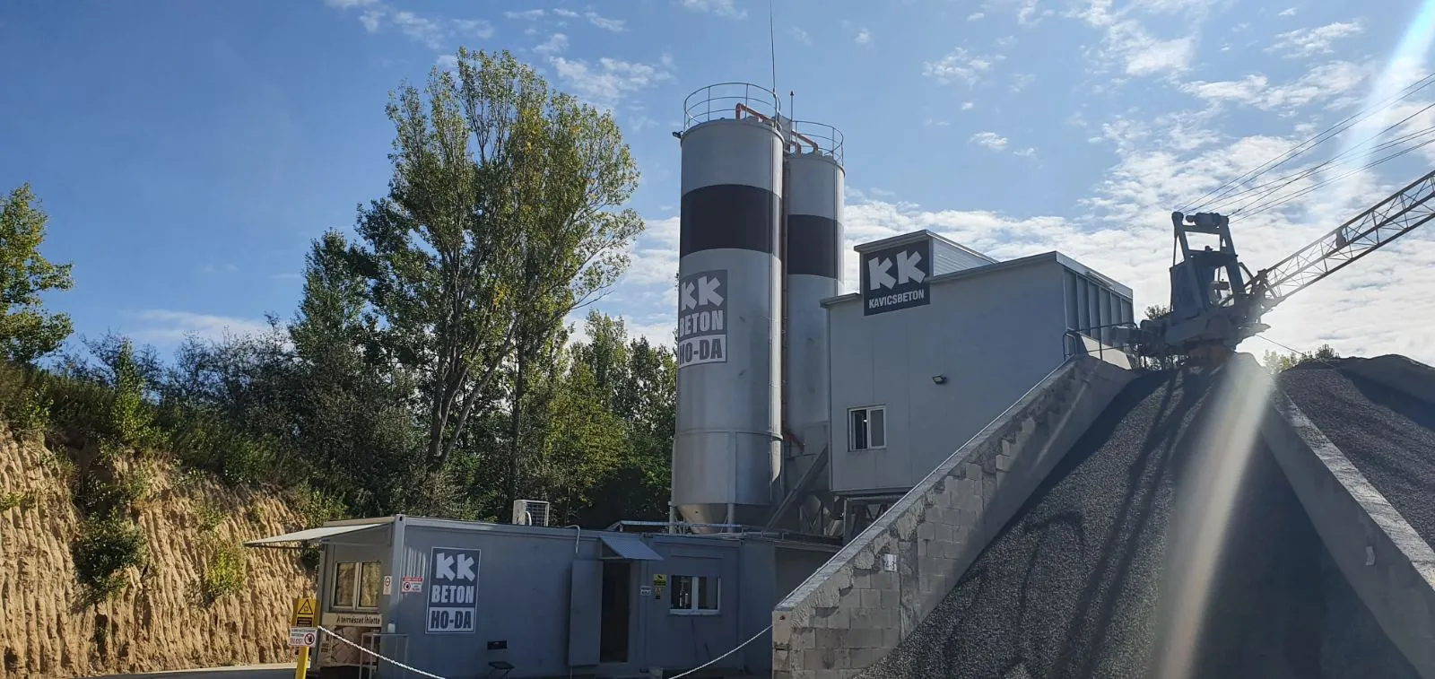 Transzportbeton már Pilisvörösváron is